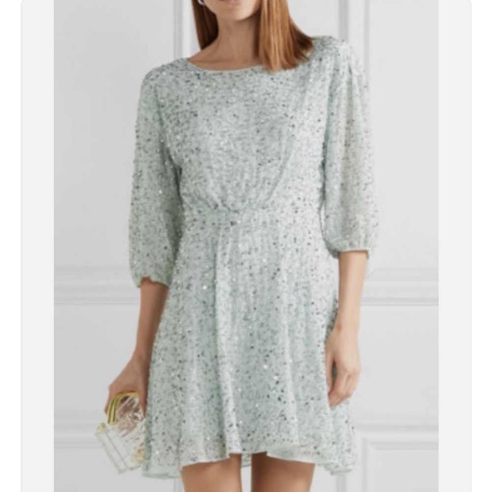 NWT Alice and Olivia Palmira sequin dress Size 2